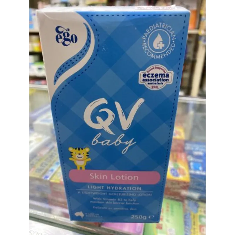 澳洲EGO QV嬰兒保濕乳液250g(按壓款)
