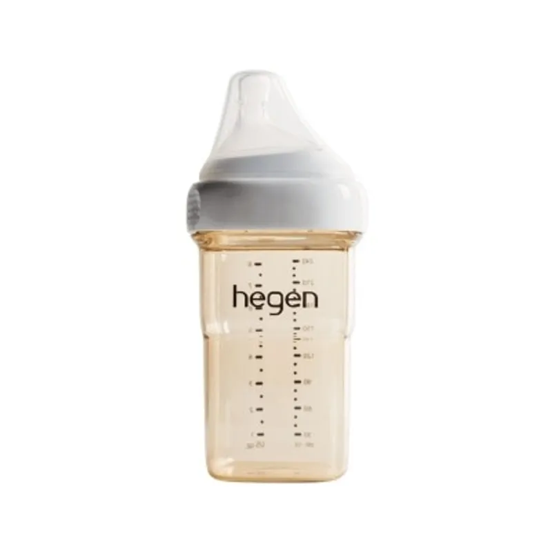 Hegen PCTO™ PPSU多功能寬口奶瓶 240ml / 8oz 白色