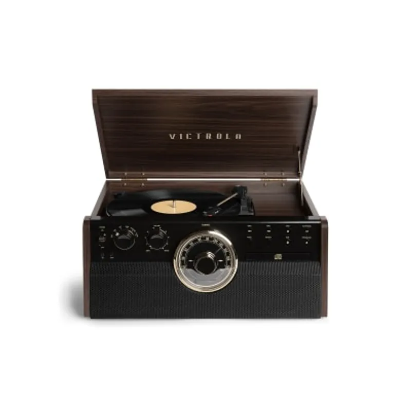 Victrola The Empire 6合1 藍牙黑膠唱機揚聲器