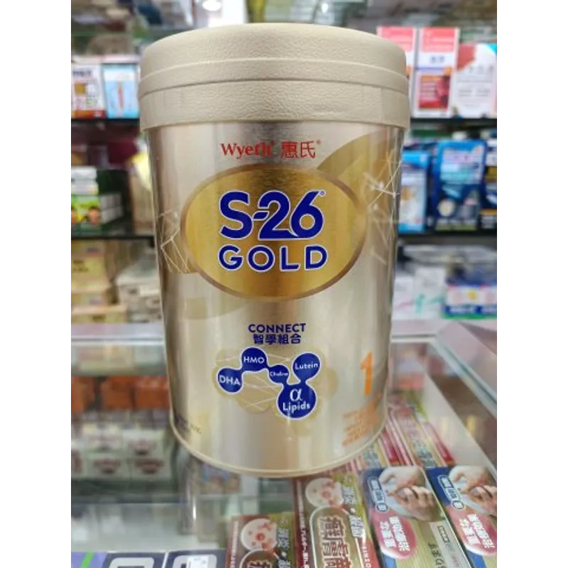 惠氏S-26金裝 GOLD 1號(新裝)850G