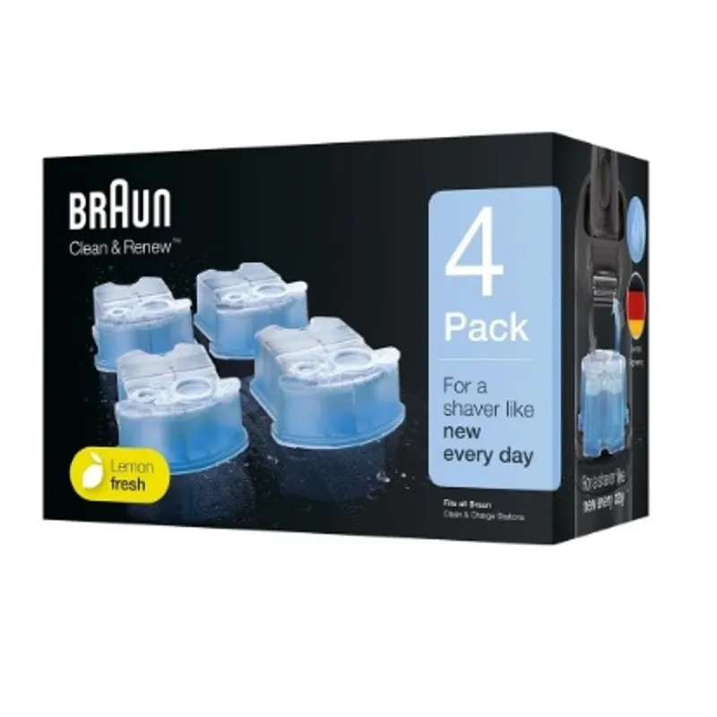 BRAUN 清洗座補充裝4入 CCR4