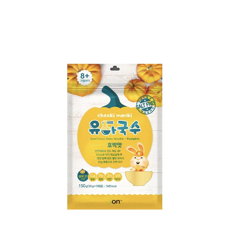 趣奇兔无盐营养宝宝面(南瓜味)