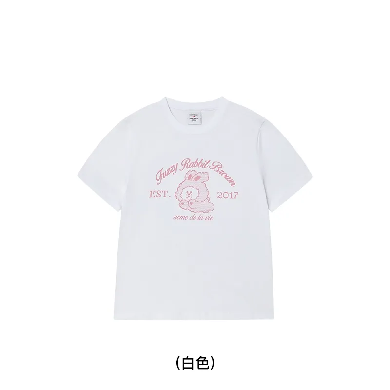 acme de la vie x LINE FRIENDS CONY女士印花T恤