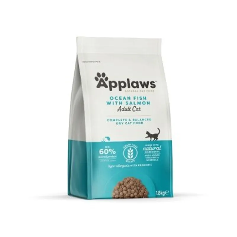 Applaws 全天然成貓-海魚+三文魚 乾糧