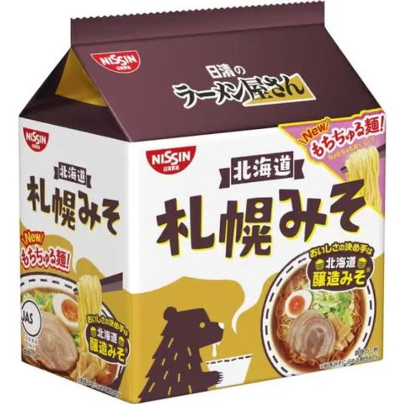 日清 北海道拉麵-味噌 5包入