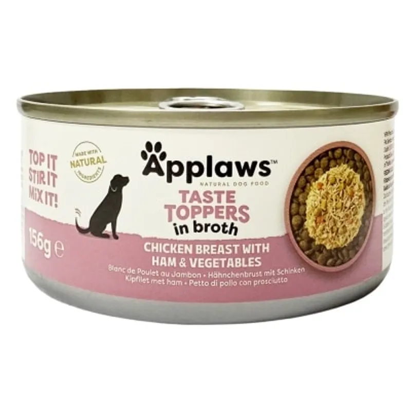 APPLAWS 雞柳火腿蔬菜狗罐頭 (156g) 898430 APP-3035