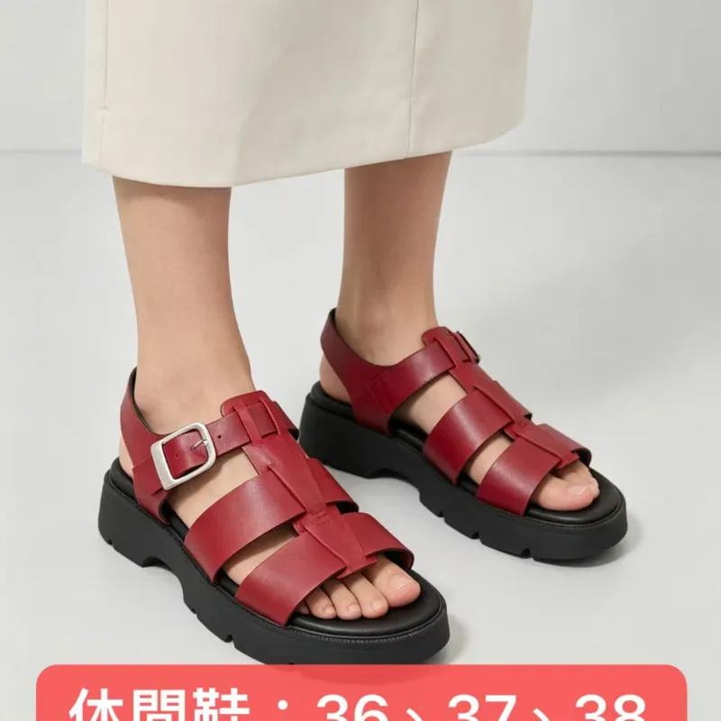 Dimori系列渔夫罗马凉鞋