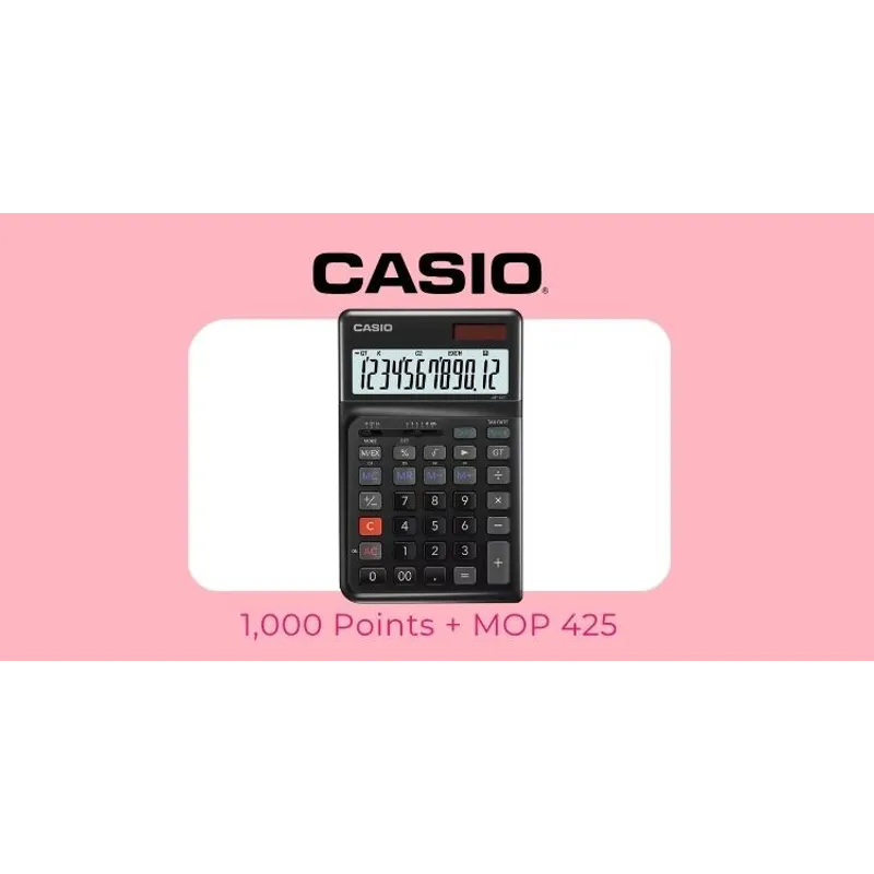 CASIO超大顯示屏計算器