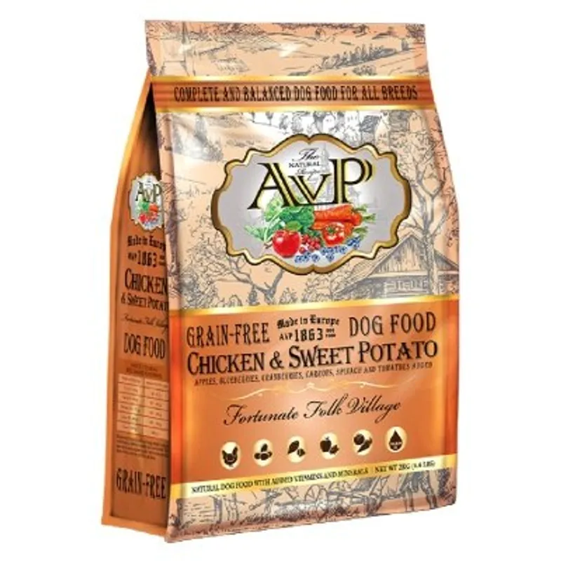 AVP Chicken with Sweet Potato 無穀物雞肉甜薯 全犬糧