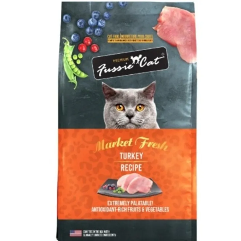 Fussie Cat Market Fresh FU-T2 無穀物貓乾糧 火雞配方 3.5 lbs 新磅數
