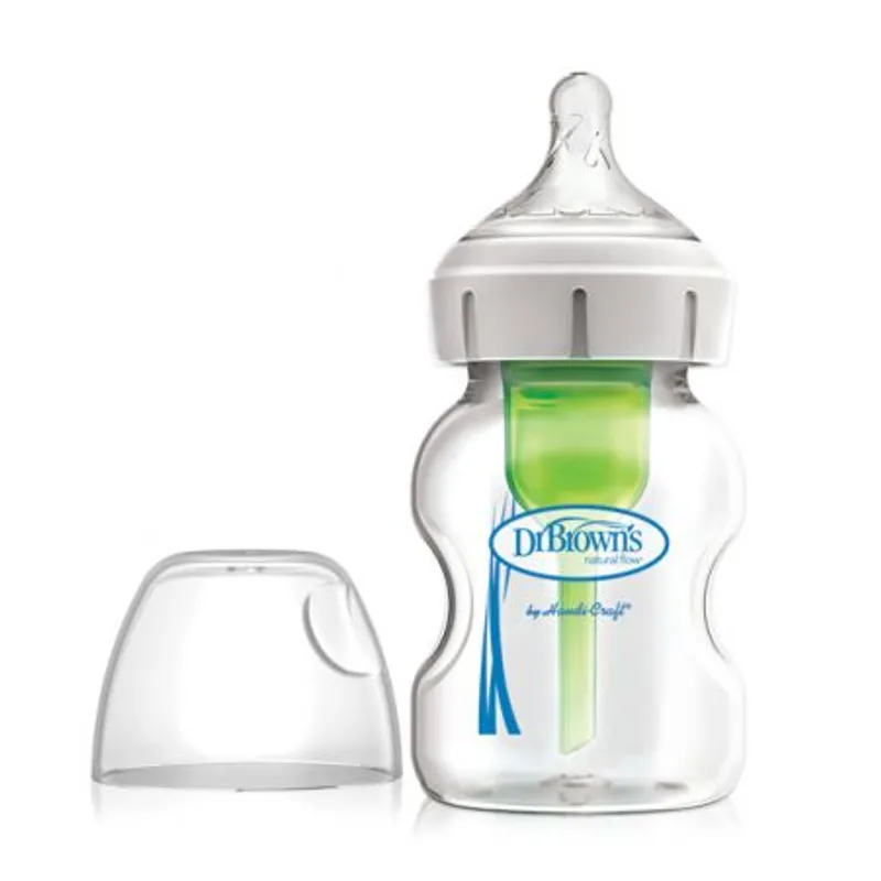 Options+寬口玻璃奶瓶150ml