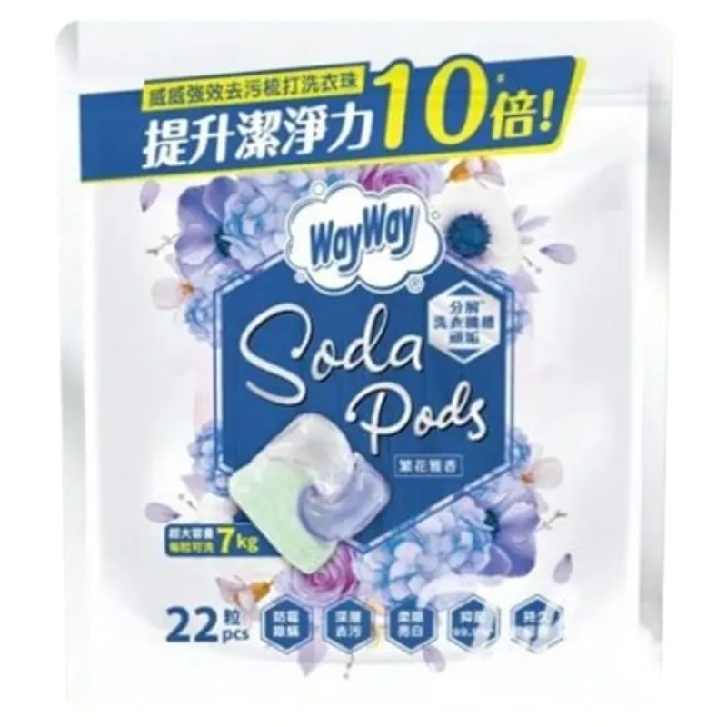 威威 強效去污梳打洗衣珠(繁花雅香)22粒