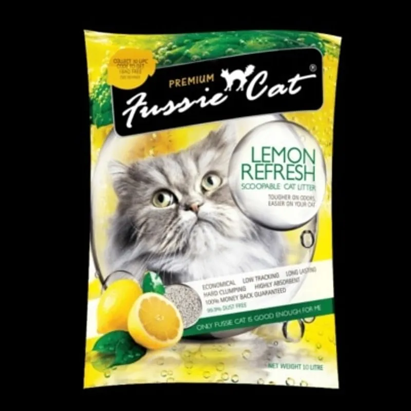 Fussie Cat FCLL1 礦物貓砂 檸檬味(5L)