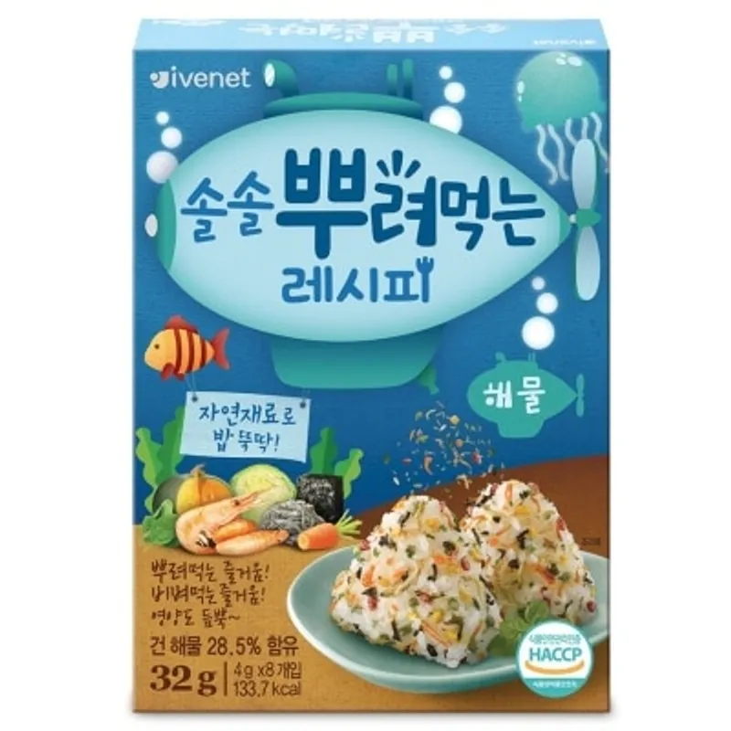 貝貝 營養拌飯紫菜芝麻碎粒 (海鮮味) 32克