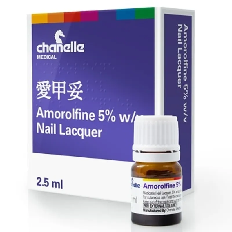 CHANELLE MEDICAL 愛甲妥灰甲塗劑(5% ) 2.5毫升