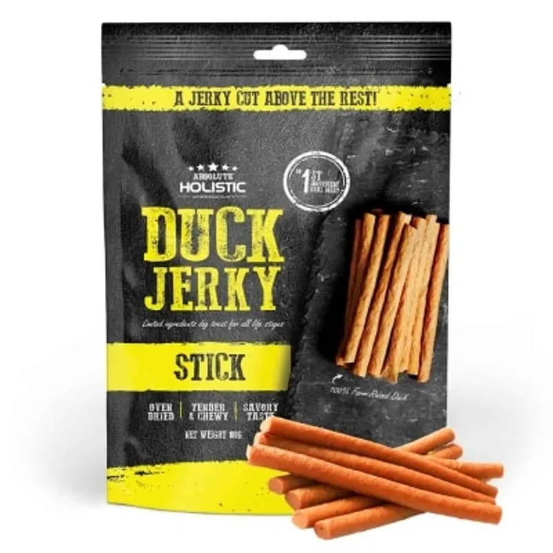 Absolute Holistic Jerky高級純天然狗小食 鮮鴨肉條100g [AJ-9889D]
