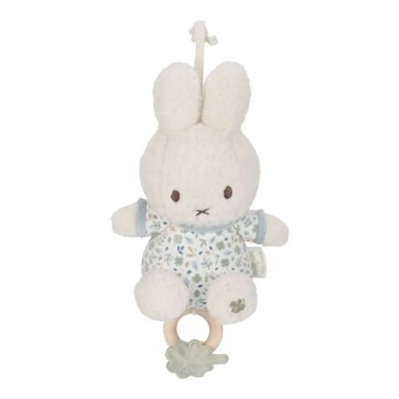 Miffy 兔子上鏈音樂玩具 - 幸運藍
