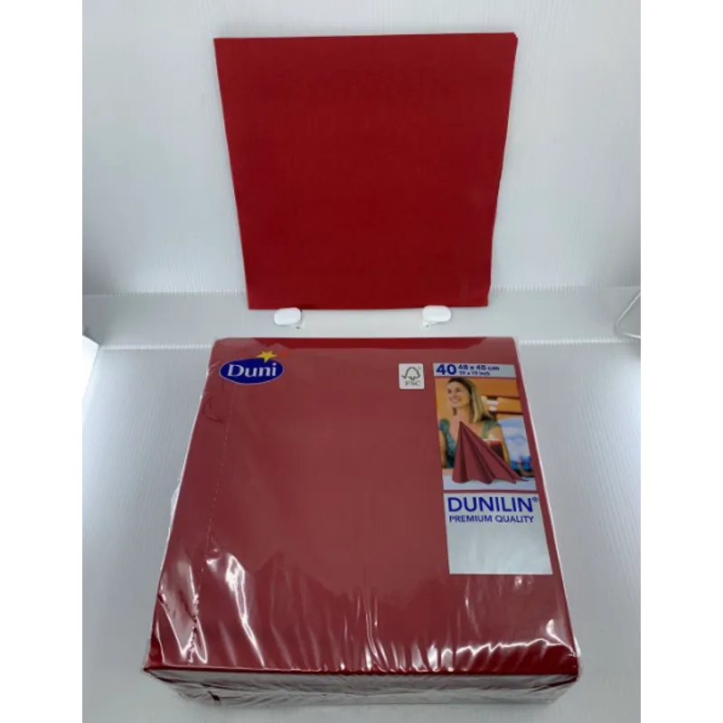 NAPKINS SRP D-LIN 48CM BORDEAUX