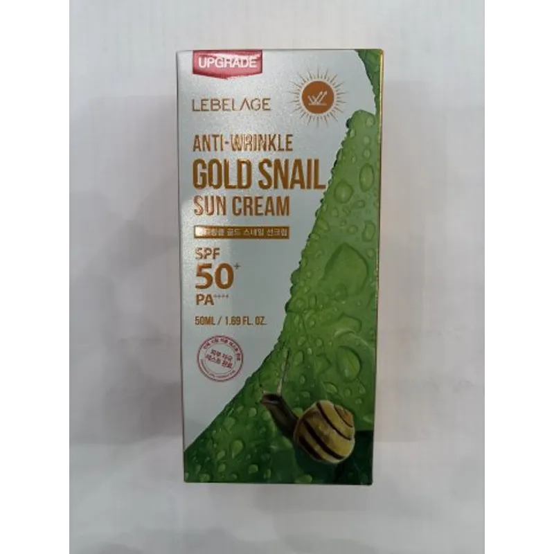 Lebelage金蝸牛抗皺防曬霜SPF 50+PA+++50ml(新包裝)