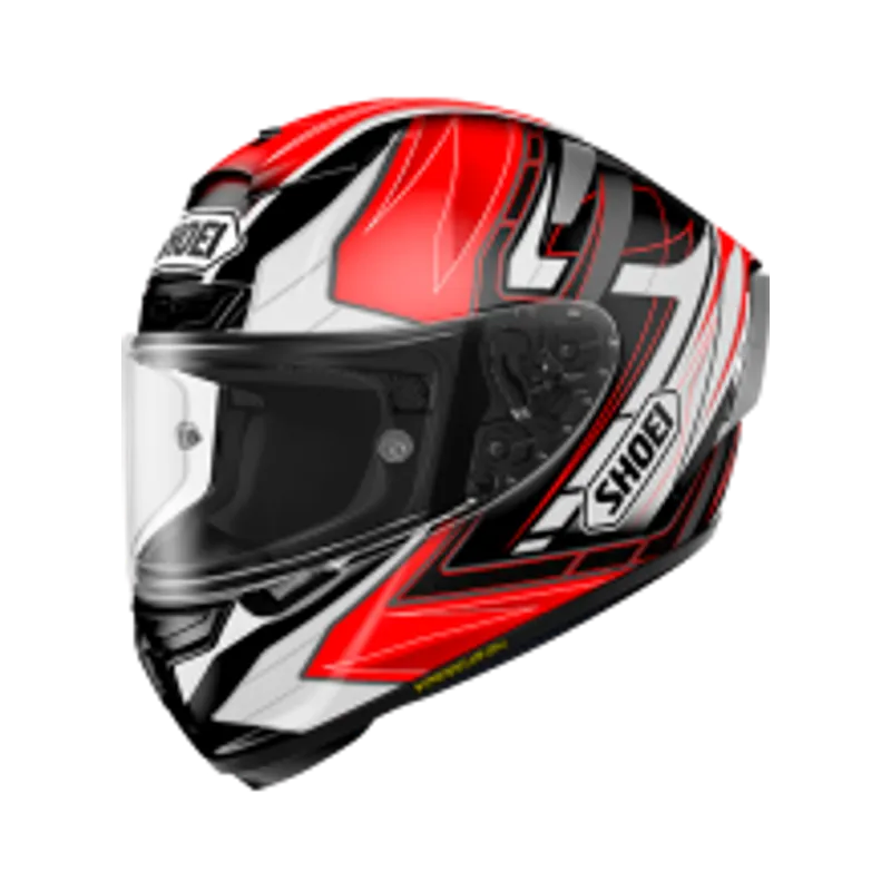 SHOEI X-14 ASSAIL 紅黑白