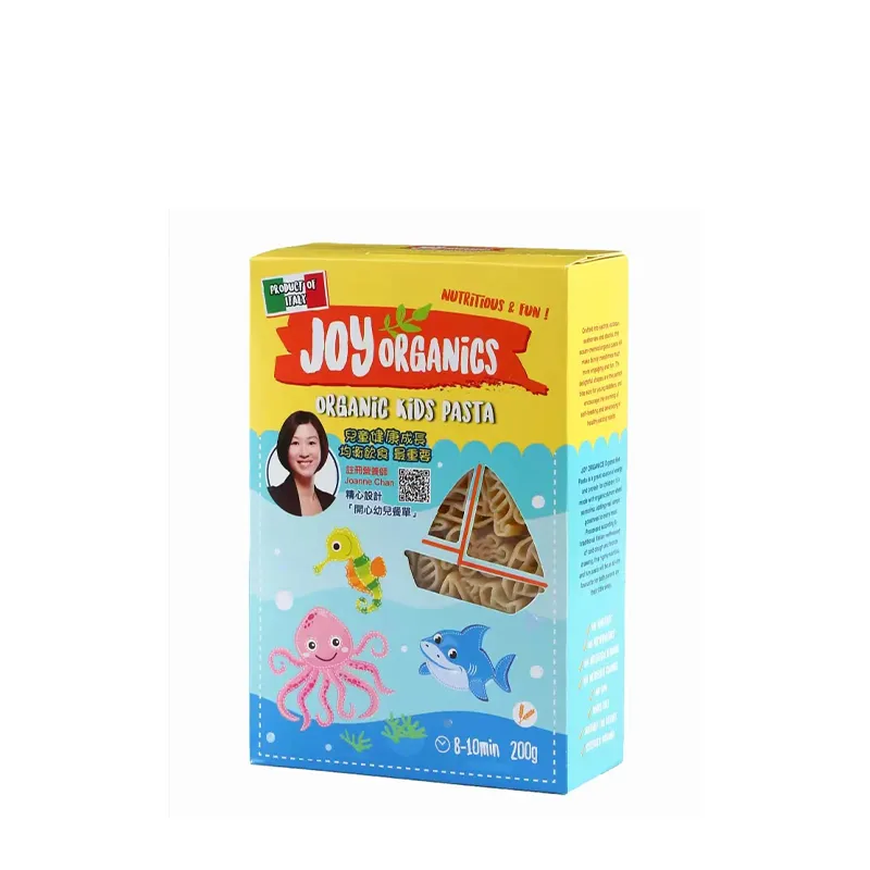 JOY ORGANICS 有机卡通意粉 200G 海洋 - 全麦