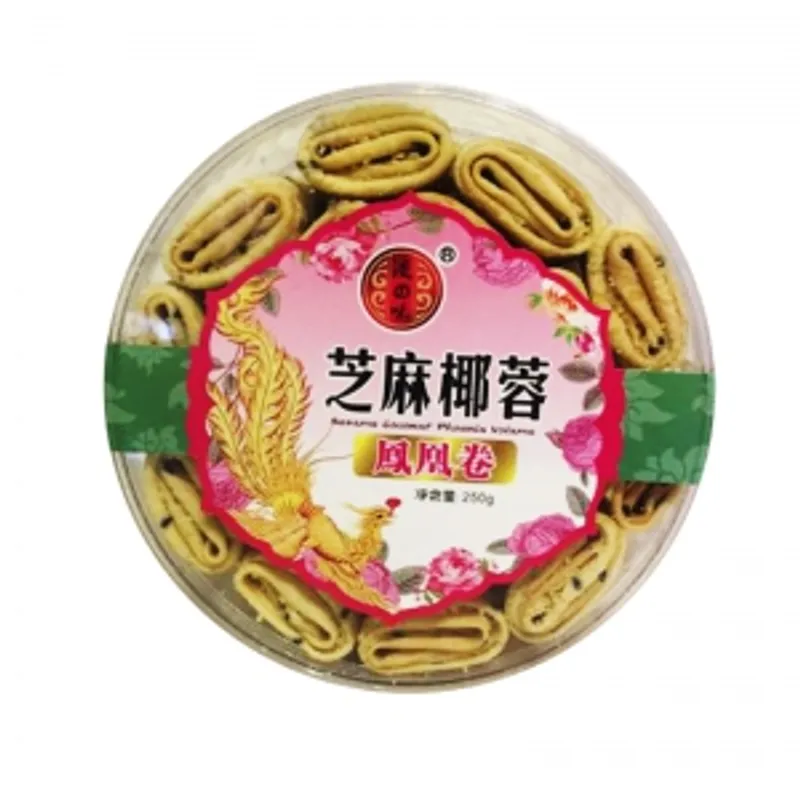 澳之味芝麻椰蓉鳳凰卷 250克