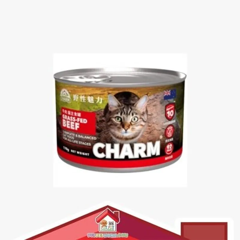 Charm 超能精華 無穀物全齡貓主食罐 170克 (4款口味)