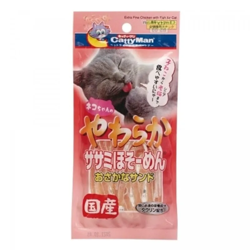 CATTYMAN 貓用鮮魚雞肉幼麵 (25g)- CattyMan