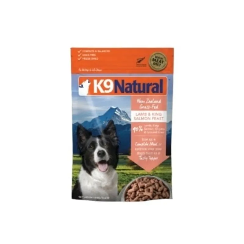 K9 Naturals 凍脫水狗乾糧 羊肉三文魚盛宴
