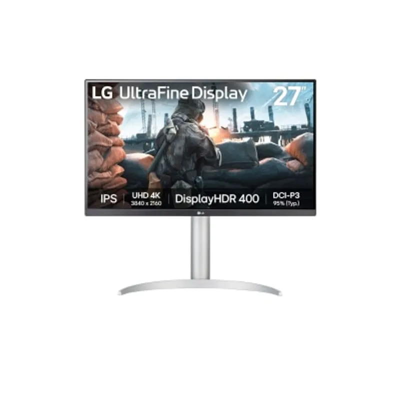LG 樂金 27UP650K-W UltraFine™ 27吋 4K 超高清 IPS 電競顯示屏 (配備 VESA DisplayHDR™ 400)