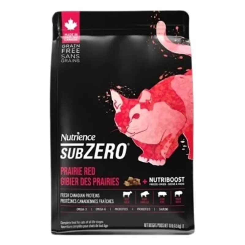 Nutrience SubZero 冷凍脫水鮮牛肝 無穀物紅肉+海魚 全貓配方