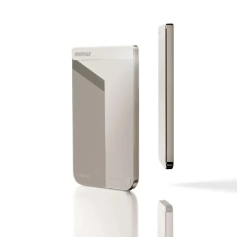 Momax 1-Power S.Pass Air 5000mAh 磁吸流動電源 (顏色: 銀/鈦金)
