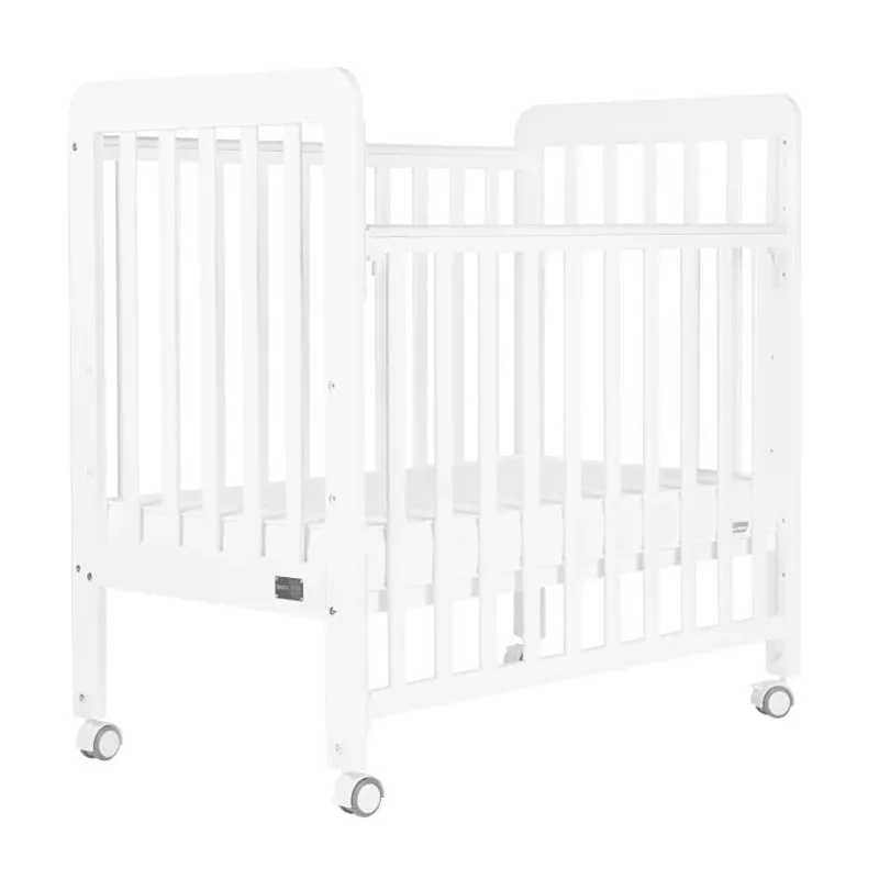 Baby Star Medi 嬰兒木床(包括3” 床褥) – 白色 / 紐西蘭松木