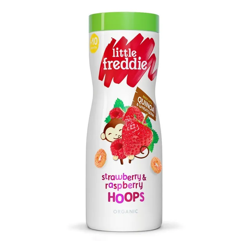 LITTLE FREDDIE 有機草莓+覆盆子泡芺
