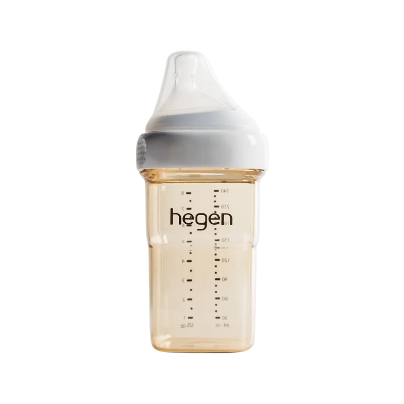 Hegen – PCTO™ PPSU多功能寬口奶瓶 240ml / 8oz(白色)