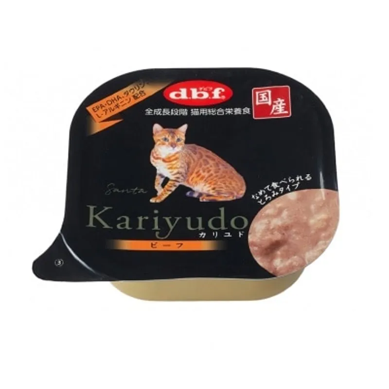 D.B.F 狩人餐盒 Kariyudo - 牛肉 全貓小餐盒 (95g) - d.b.f
