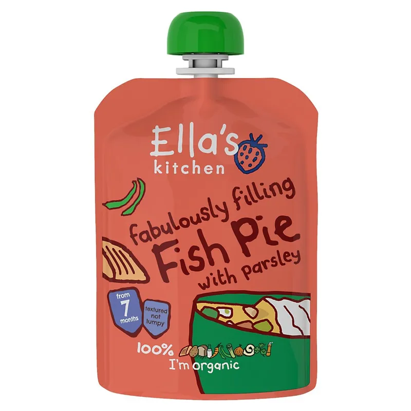 Ella's Kitchen 有機三文魚蔬菜蓉130克