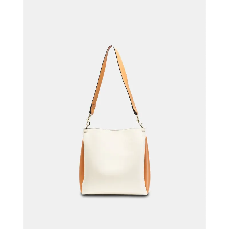 Two-Tone Tote – OAT & CARAMEL