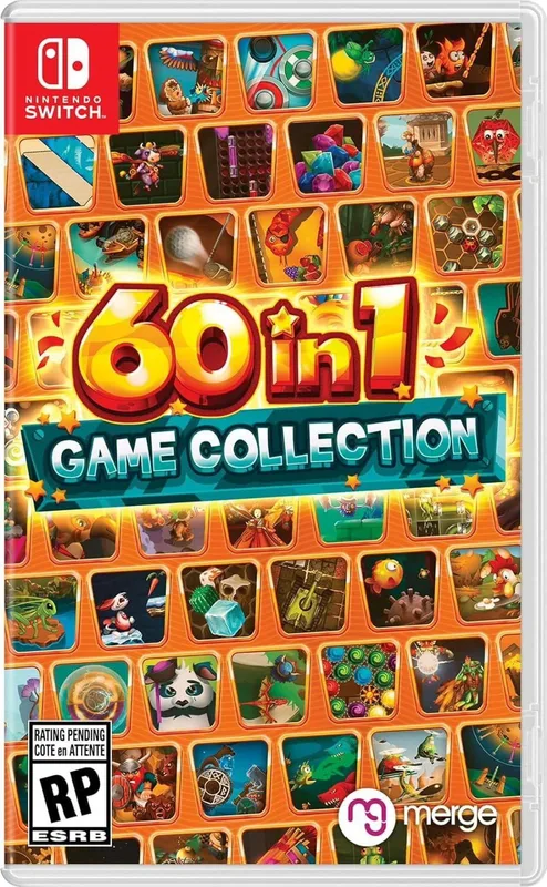 NS 60 in 1 Game Collection 60合1 小遊戲合集 美版 英文