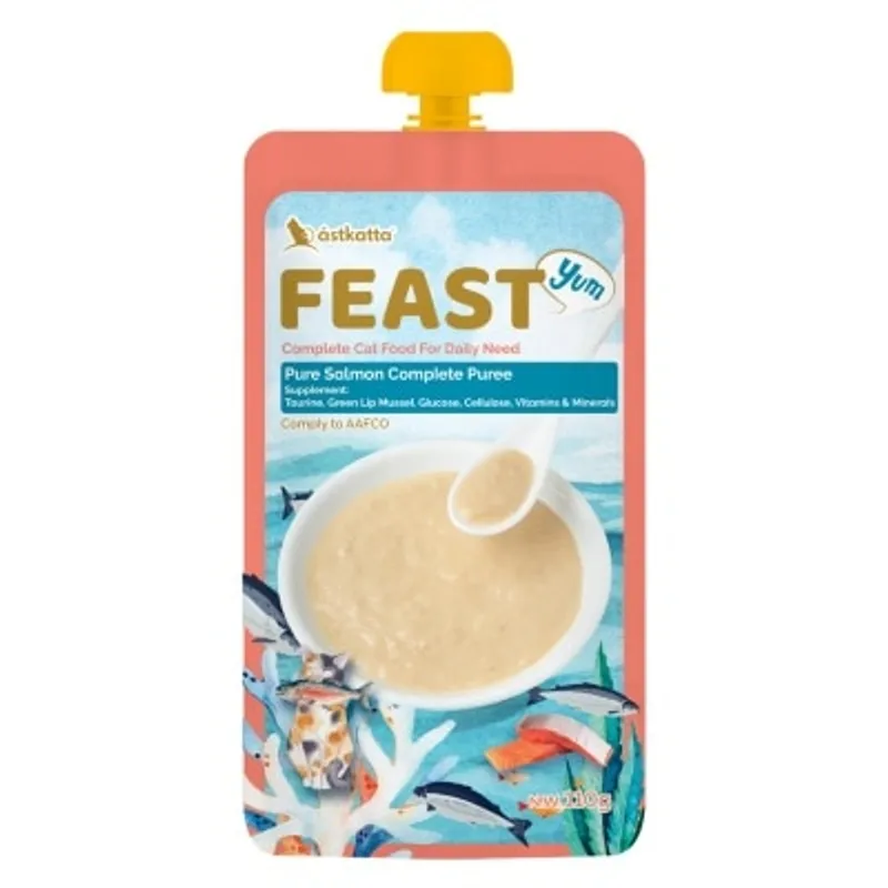 ASTKATTA Feast 純三文魚肉泥主食包 (110g) 361468