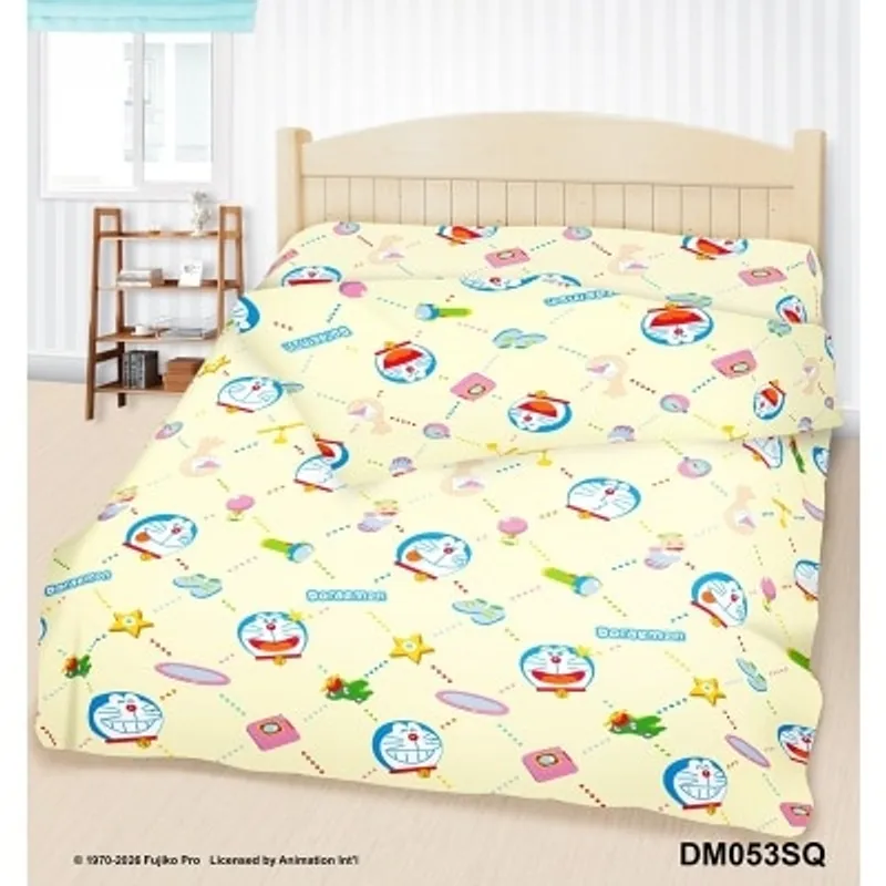 Cherry Swiss Sanitized®卡通抗菌冷氣被 (蜜桃絨面) - 多啦A夢 #DM053-SQ