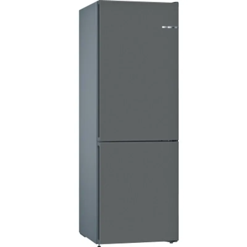 BOSCH 323公升無霜德國製易潔防鏽門板碳灰色雙門下置式雪櫃 - KVN36CGEA2