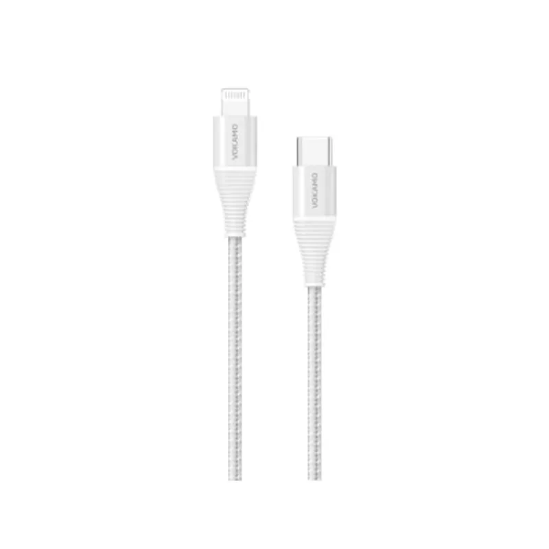 VOKAMO Luxlink Series Type-C to Lightning 1.2米 接線