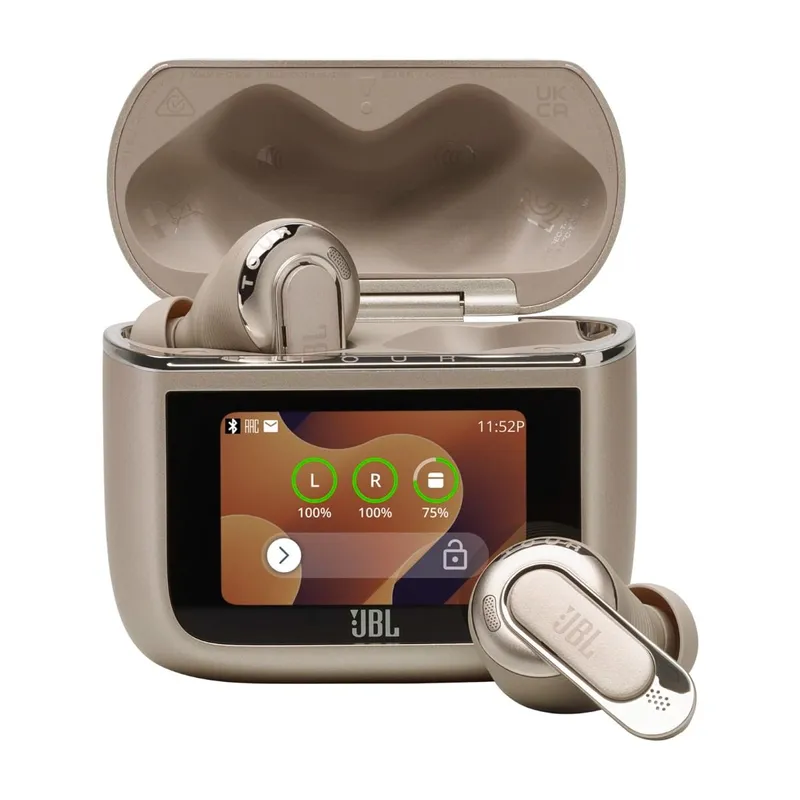 JBL 觸控螢幕真無線降噪耳機(拿鐵啡) TOURPRO3/LATTE