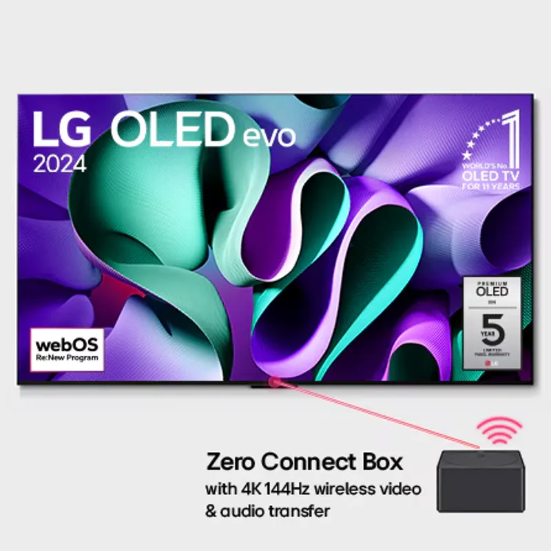 LG 65"4K OLED SMART TV OLED65M4PCA
