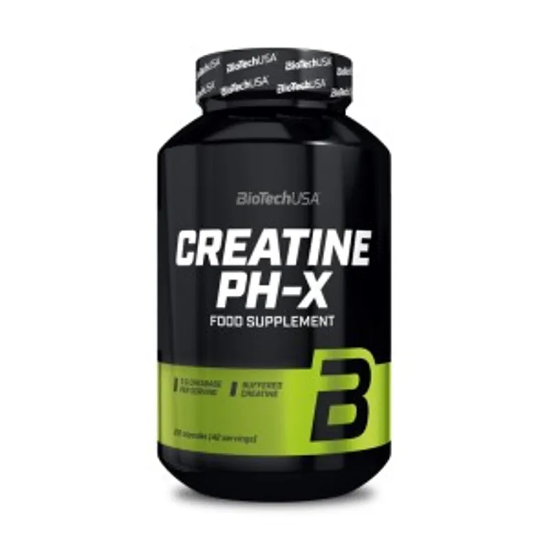BioTechUSA Creatine PH-X, 肌酸膠囊, 210粒