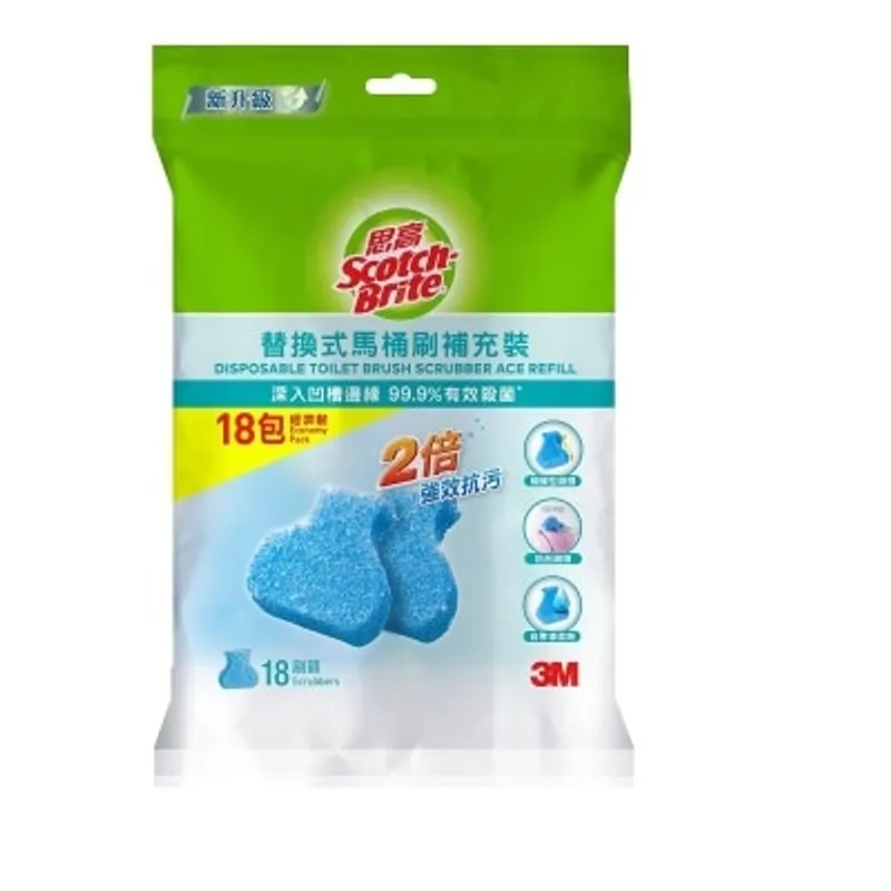 思高 ACE 替換式馬桶刷18件經濟裝