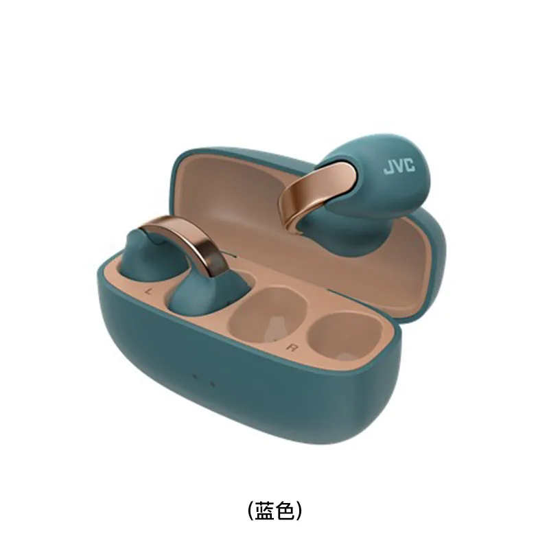 JVC 开放式无线蓝牙耳机(蓝色) HANP1T/AU