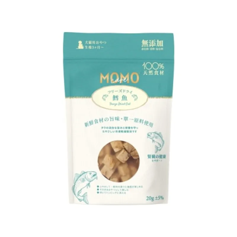 MOMOCARE 貓狗凍乾小食 - 鱈魚 (20g) 058606