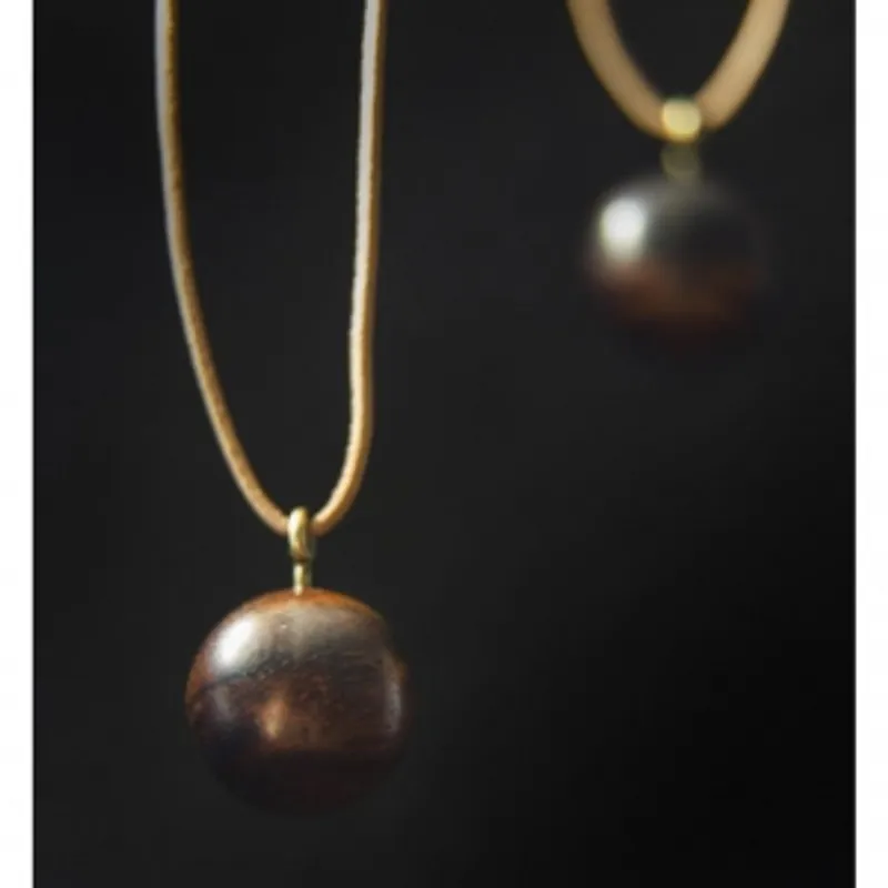 【hylé design Macau 】 ORB-it飾品系列 木項鏈(Fxes star 恒星)